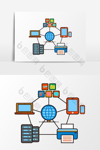 网络信息安全信息系统png下载-包图网